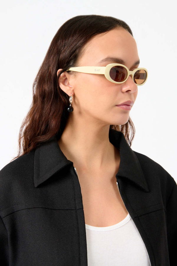 DMY STUDIOS Valentina Sunglasses - Ivory