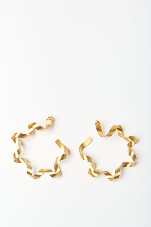 Completedworks This Is What Happens When the Paper Shredder Malfunctions Earrings Large