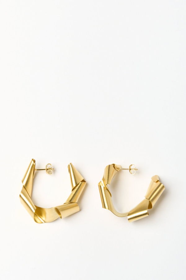 Completedworks This Is What Happens When the Paper Shredder Malfunctions Earrings Medium