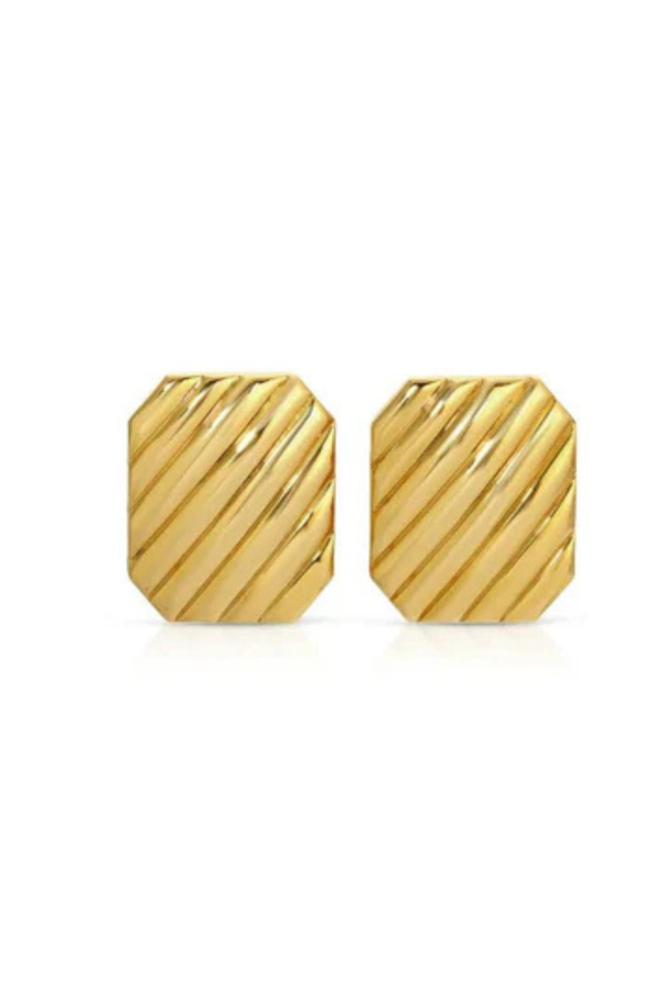 Heaven Mayhem Treat Gold Earring