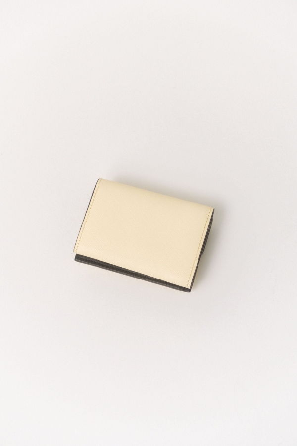 Marni Tri-Fold Wallet - Off White
