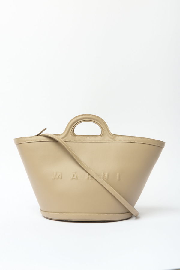 Marni Tropicalia Small Leather Tote