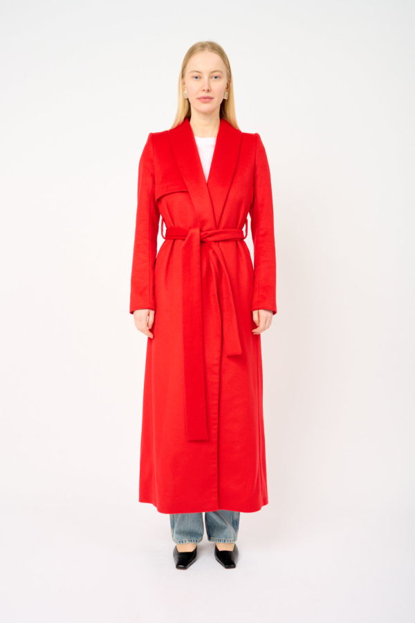 Galvan Wool Trench Coat