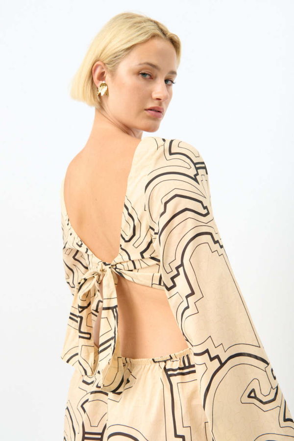 JOHANNA ORTIZ Words Of Wisdom Mini Dress