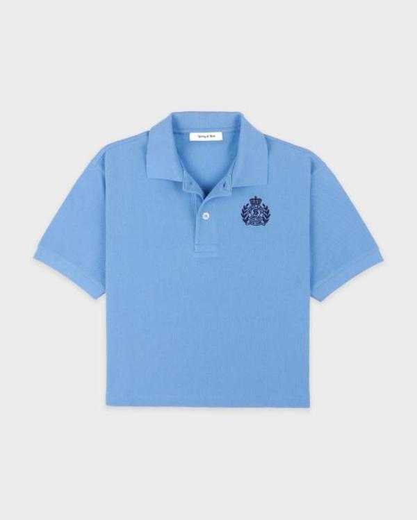 SPORTY & RICH Polo Shirt - Juniper