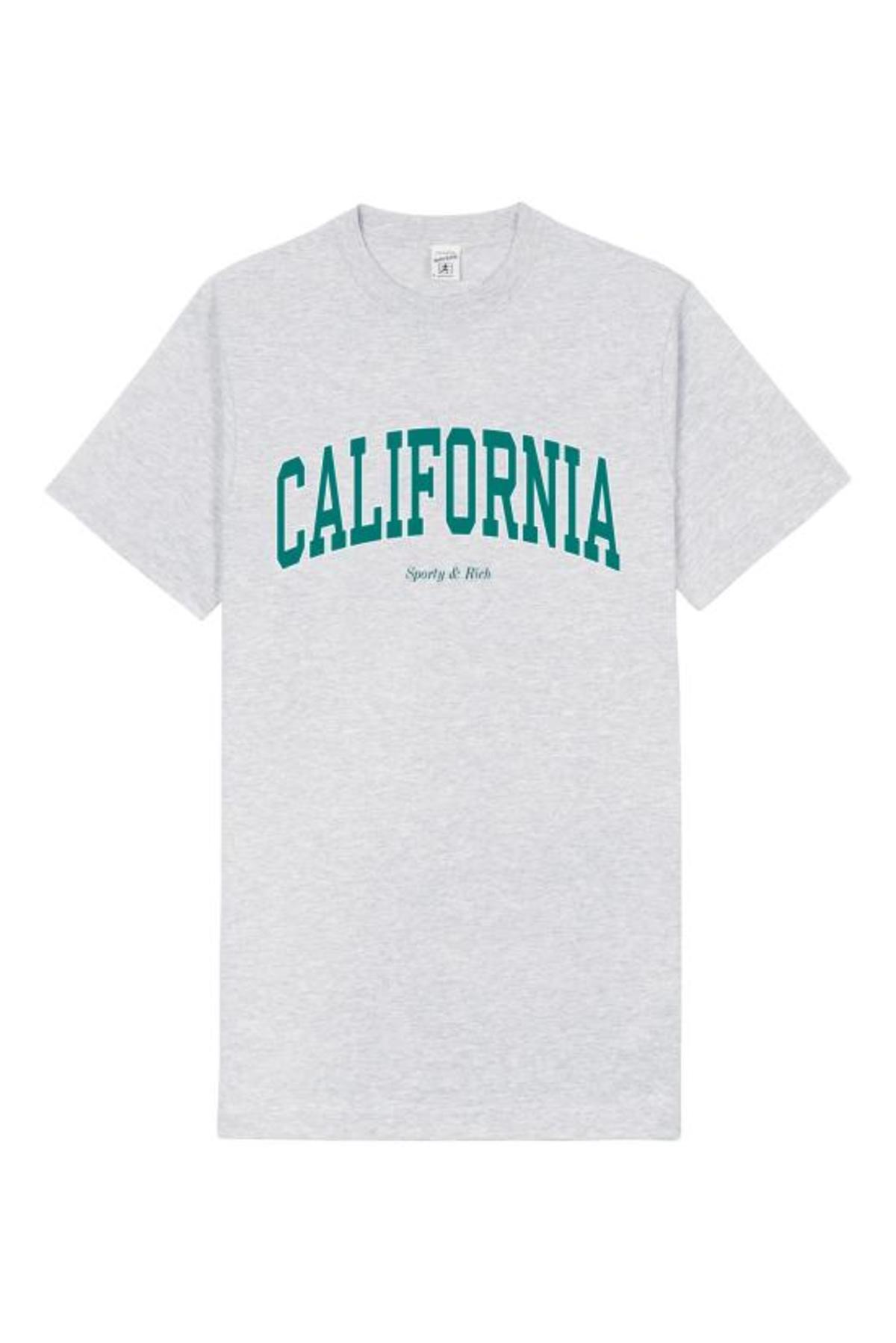 SPORTY & RICH Top - Heather Gray - Image 1 of 1