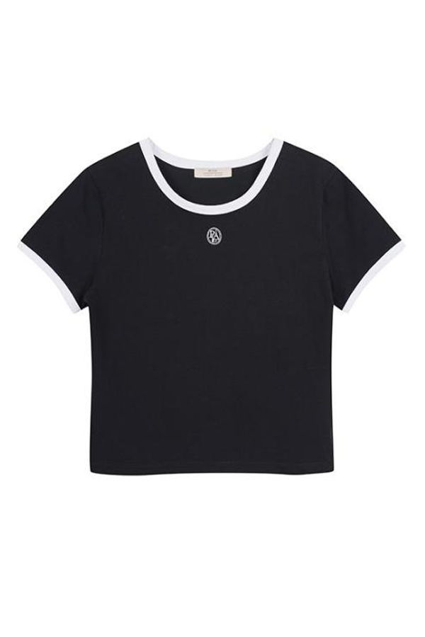 SPORTY & RICH Top - Black