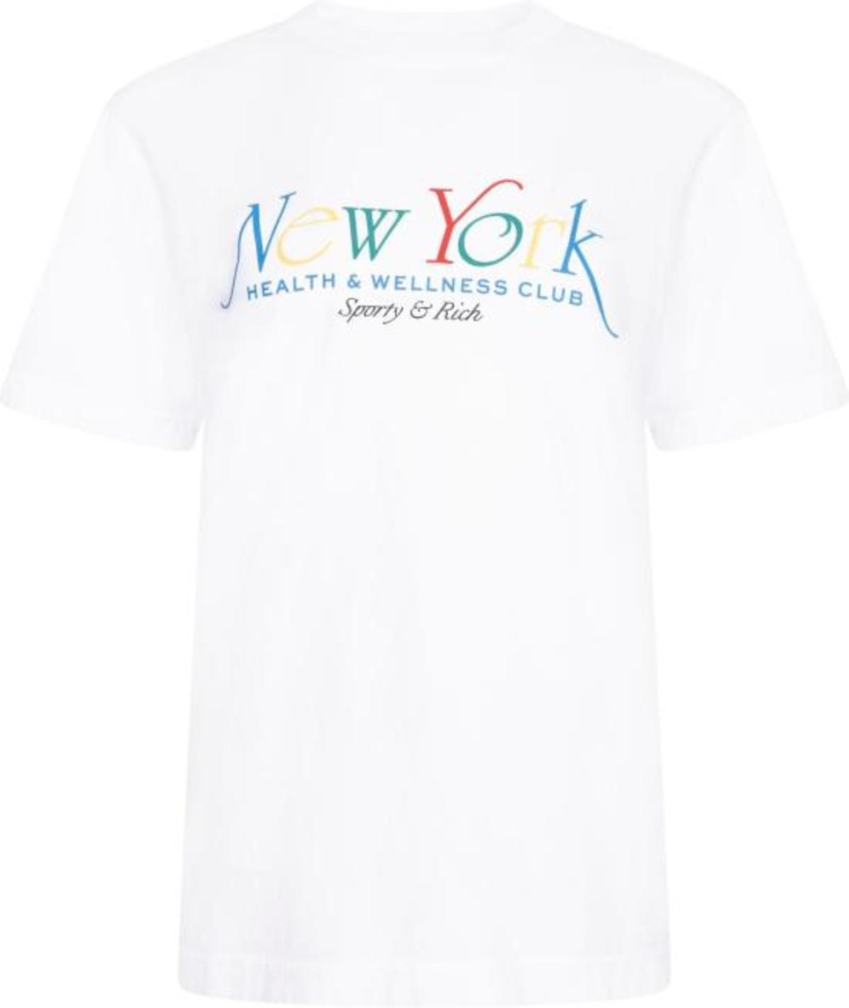 SPORTY & RICH Top - White Ruby Alpine Paris Blue - Image 1 of 1