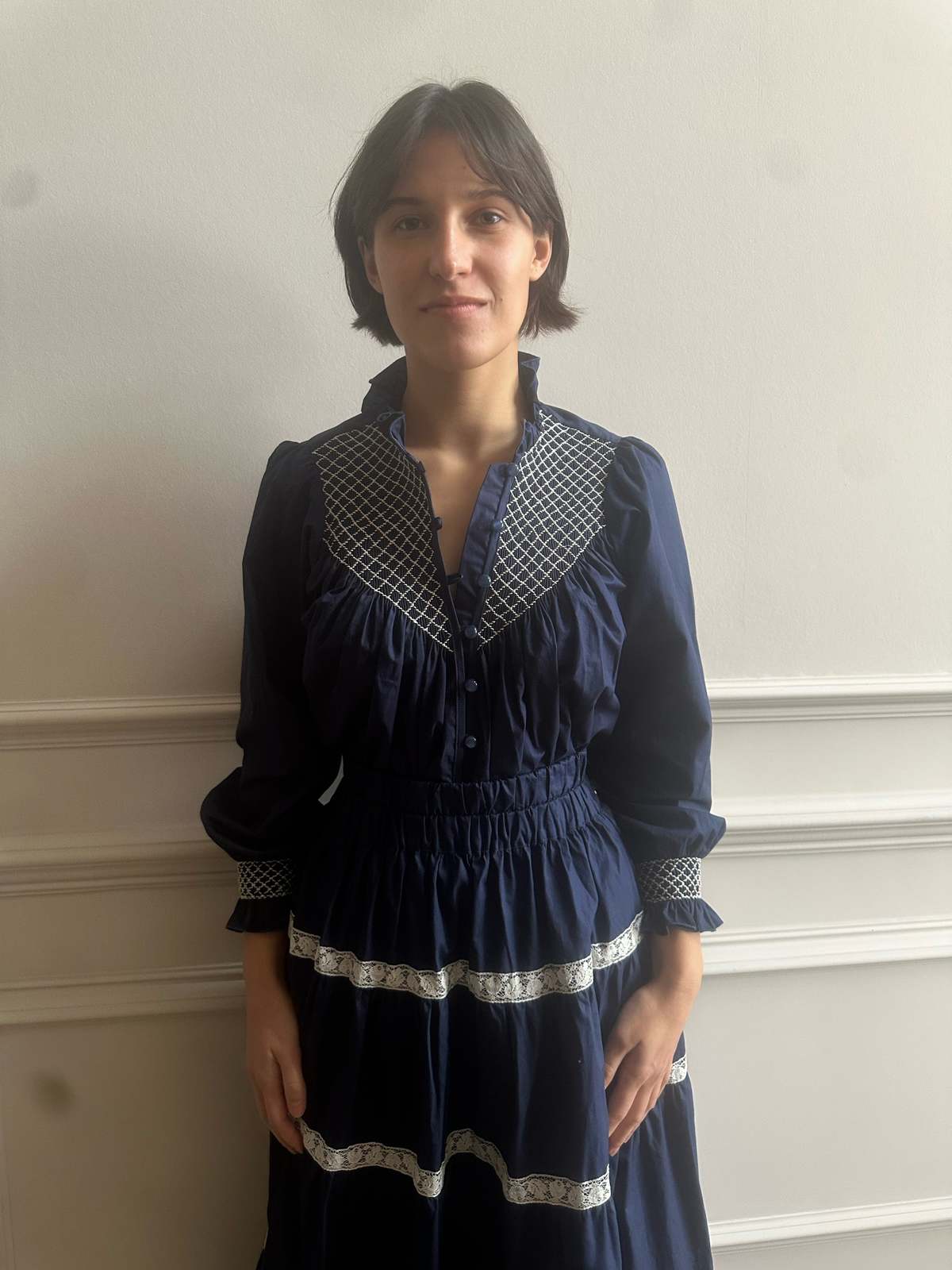 Loretta Caponi Milvia in Midnight Top - Image 1 of 6