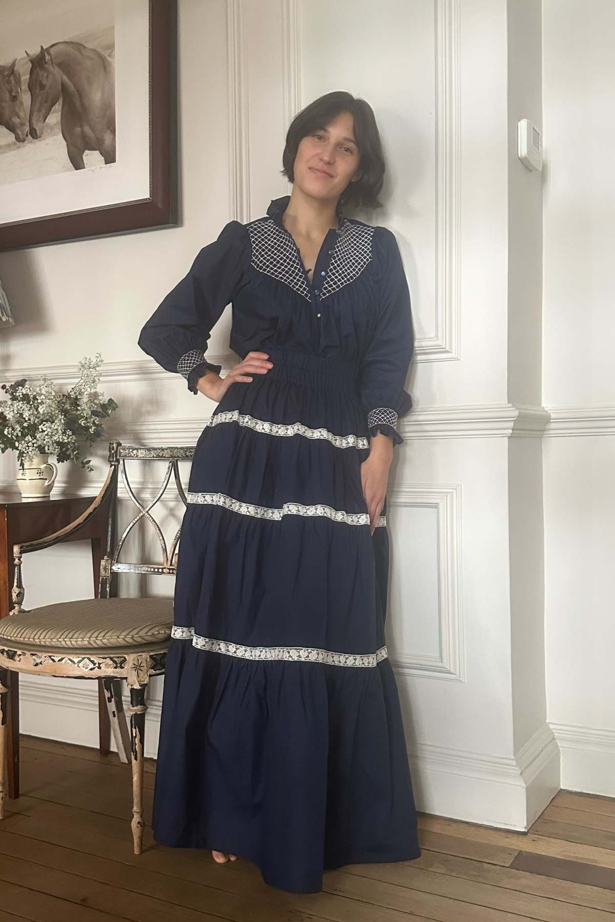 Loretta Caponi Milvia in Midnight Top - Image 2 of 6