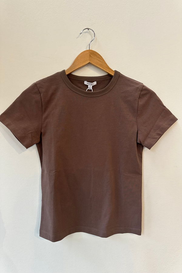 Pistola Alba Baby Tee - Mink