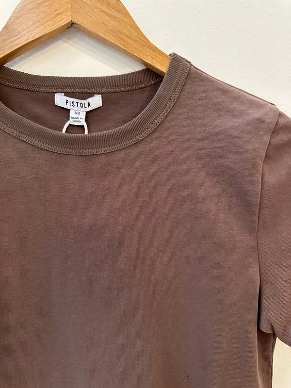 Pistola Alba Baby Tee - Mink