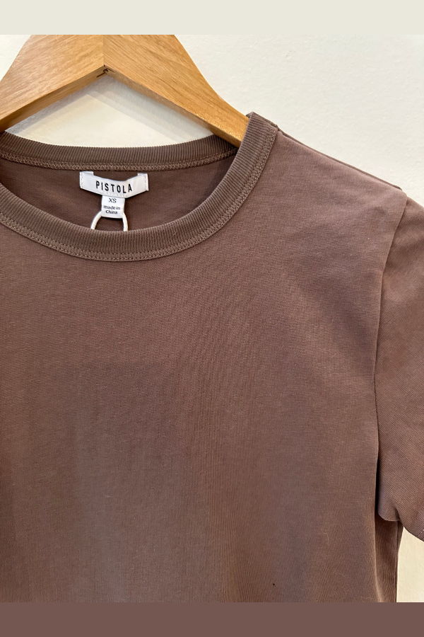 Pistola Alba Baby Tee - Mink