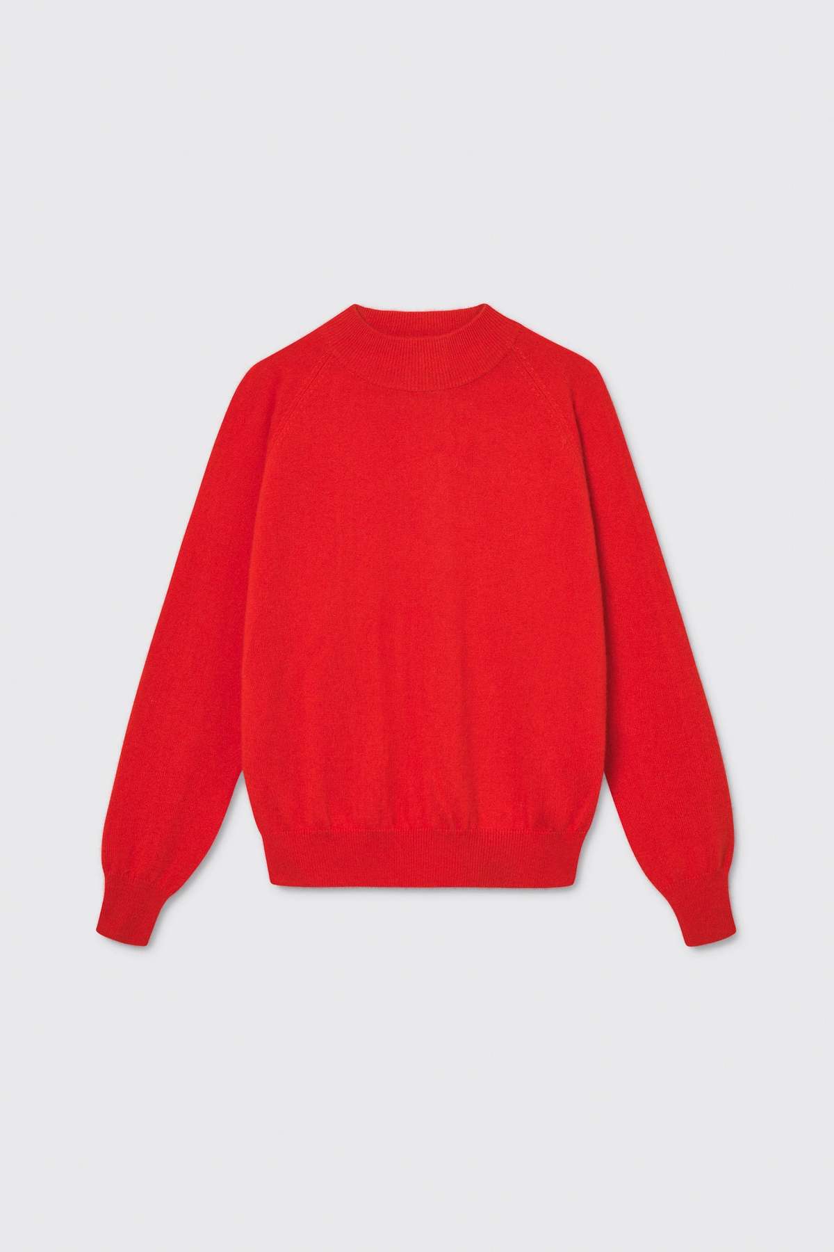 maska.se Adila Raglan Cashmere Sweater - Poppy Red - Image 4 of 4