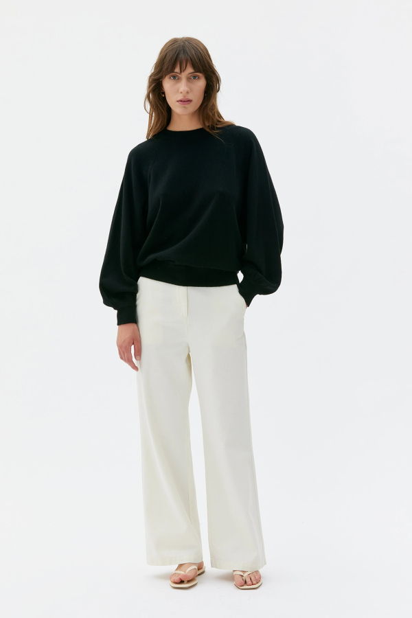 maska.se Aiza Cashmere Sweatshirt Sweater - Black