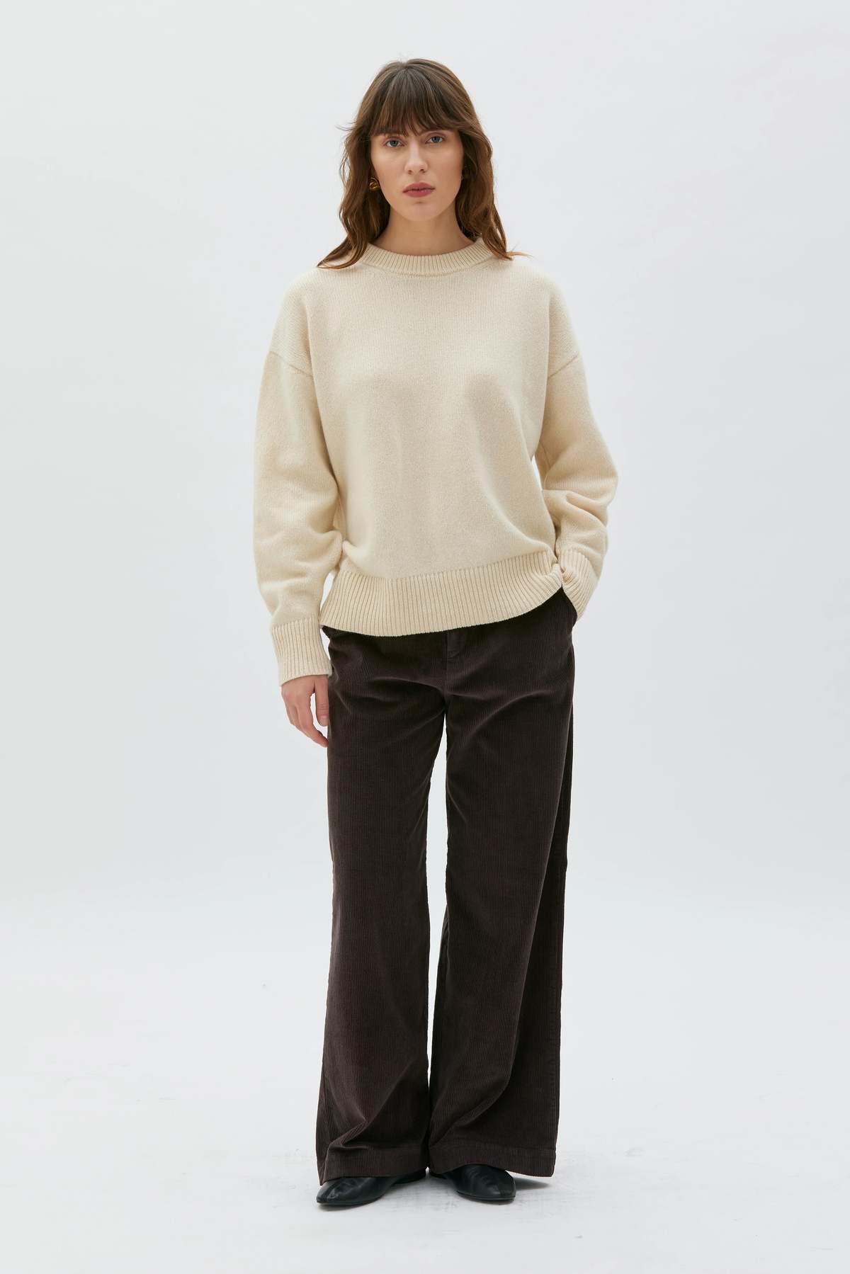 maska.se Aya Wide Leg Corduroy Trousers - Image 2 of 3