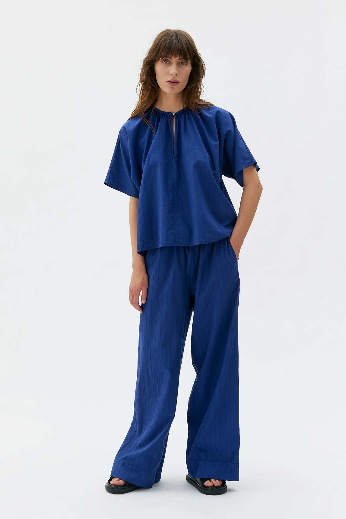 maska.se Celia Light Organic Cotton Blouse - Image 3 of 5