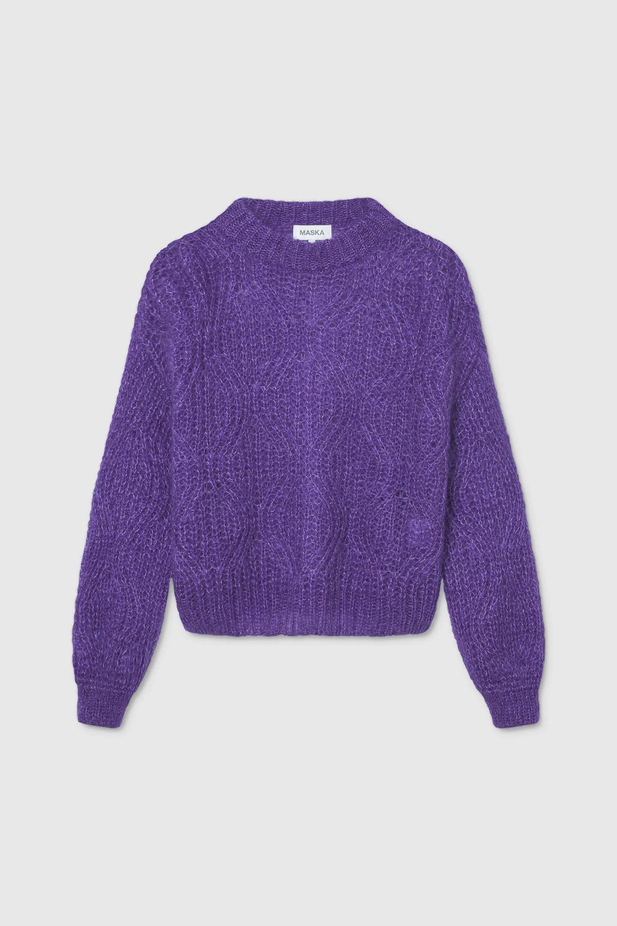 maska.se Dove Lace Knit Mohair Silk Sweater - Image 4 of 4