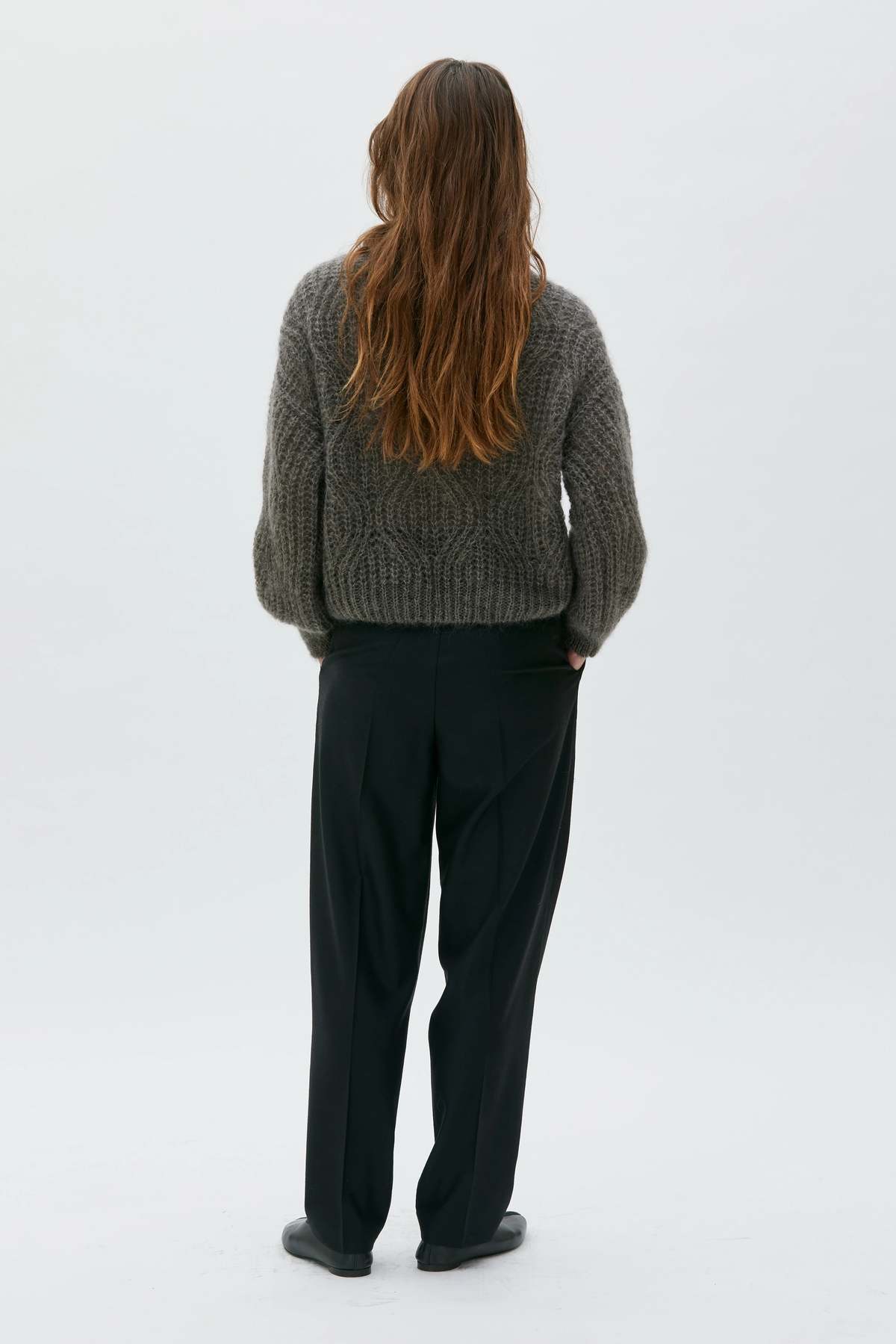 maska.se Dove Lace Knit Mohair Silk Sweater - Image 2 of 3