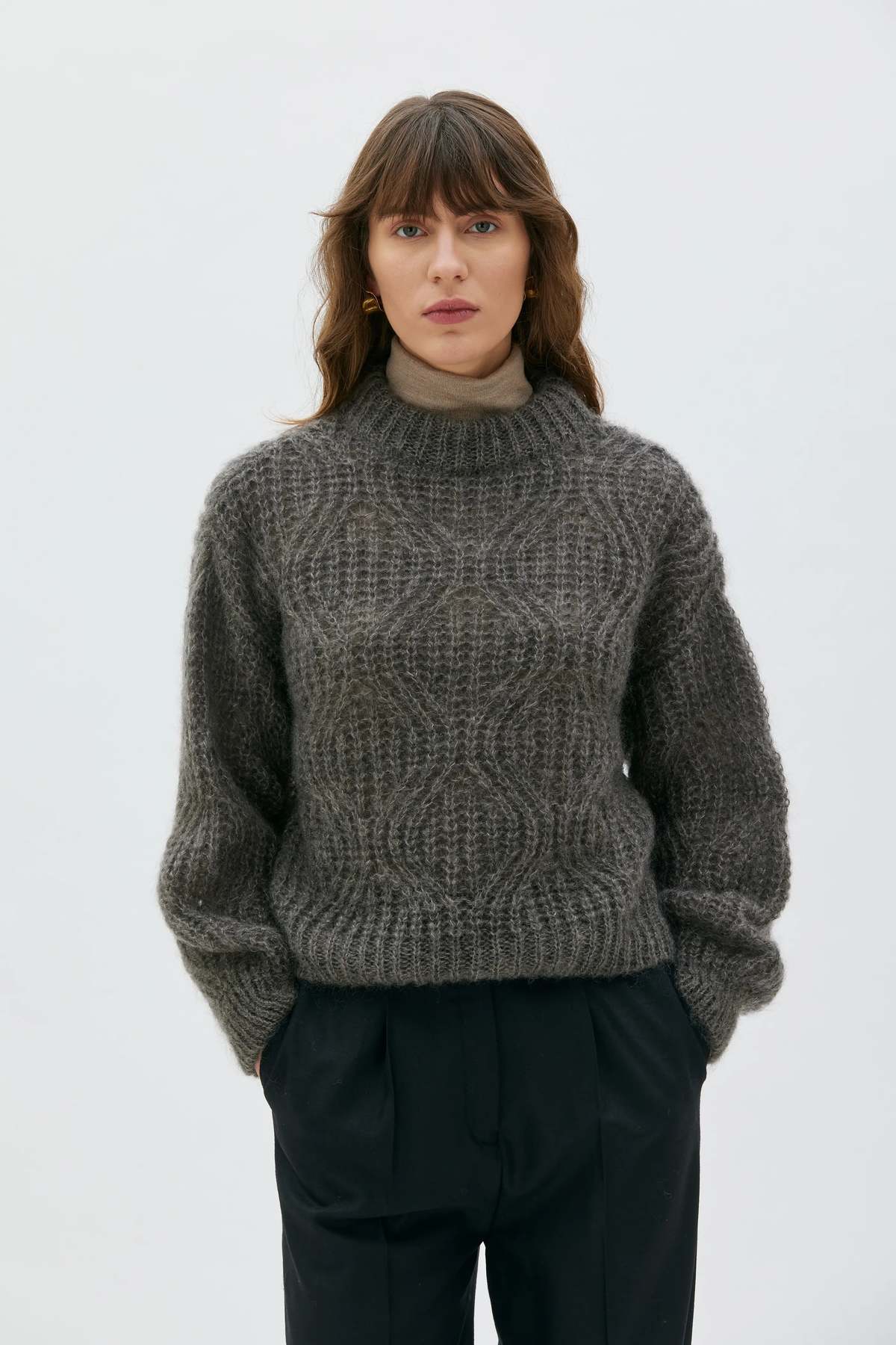 maska.se Dove Lace Knit Mohair Silk Sweater - Image 3 of 3