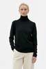 maska.se Eli Fine Knitted Roll Neck Sweater - Black - Thumbnail 3