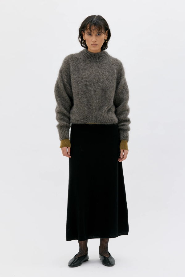 maska.se Faye Chunky Mohair Silk Sweater