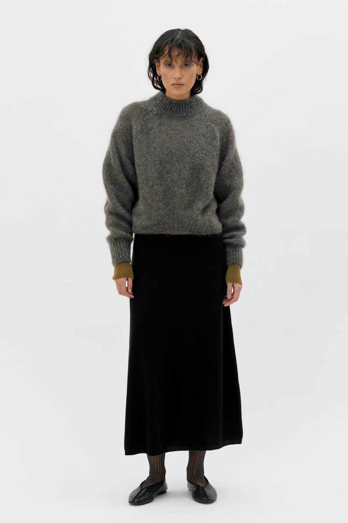 maska.se Faye Chunky Mohair Silk Sweater - Image 1 of 3