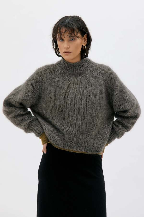 maska.se Faye Chunky Mohair Silk Sweater