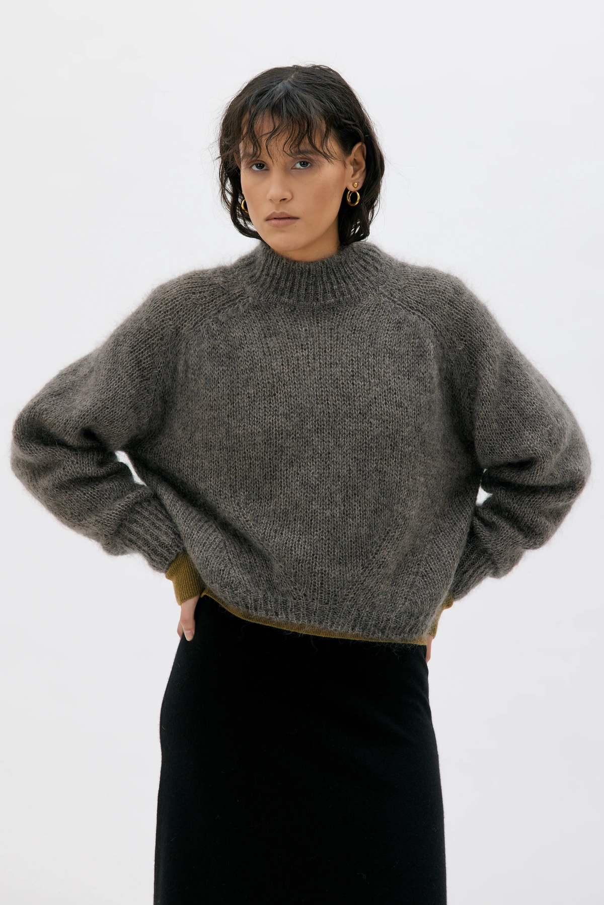 maska.se Faye Chunky Mohair Silk Sweater - Image 2 of 3