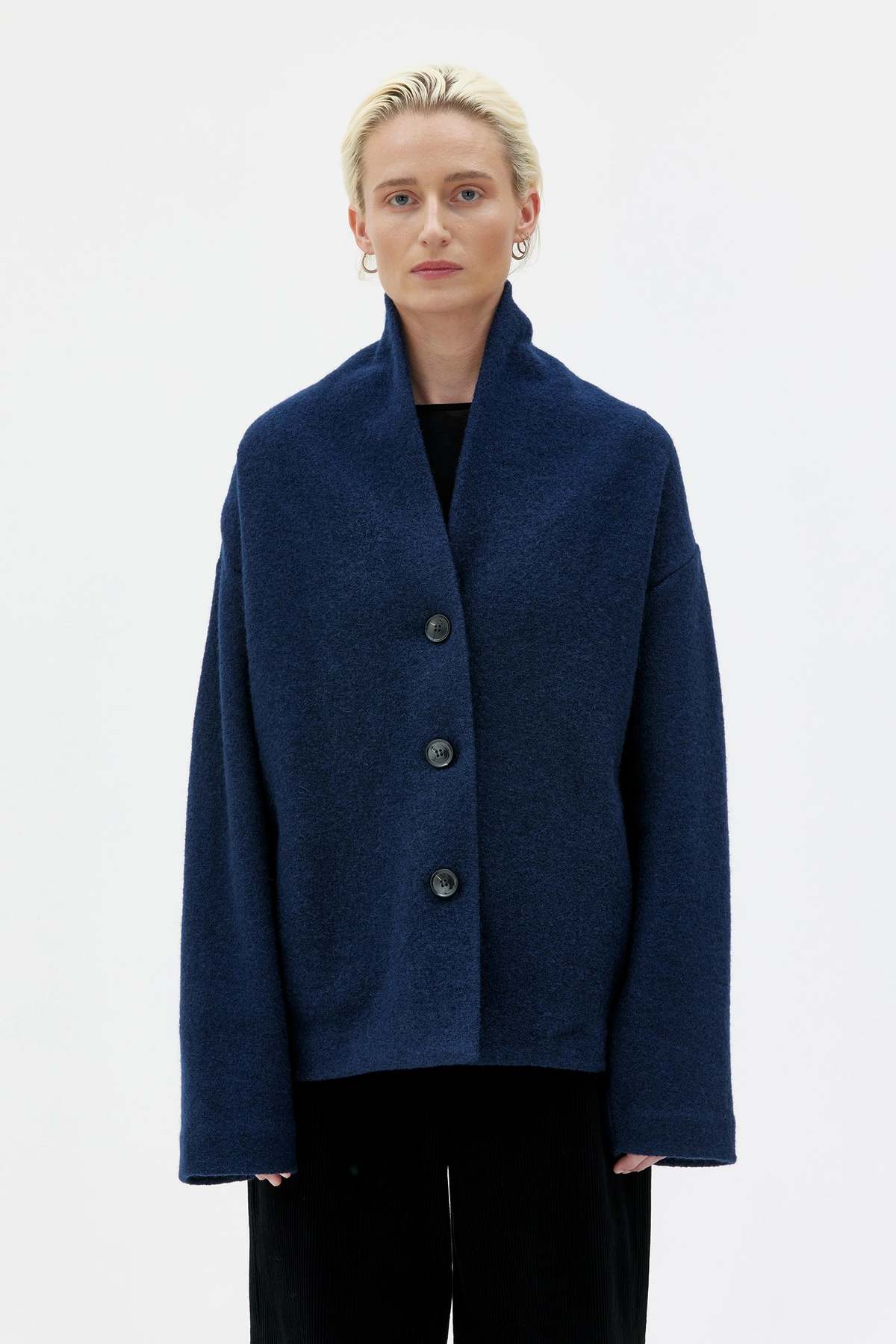 maska.se Hale Boiled Wool Jacket - Image 2 of 4