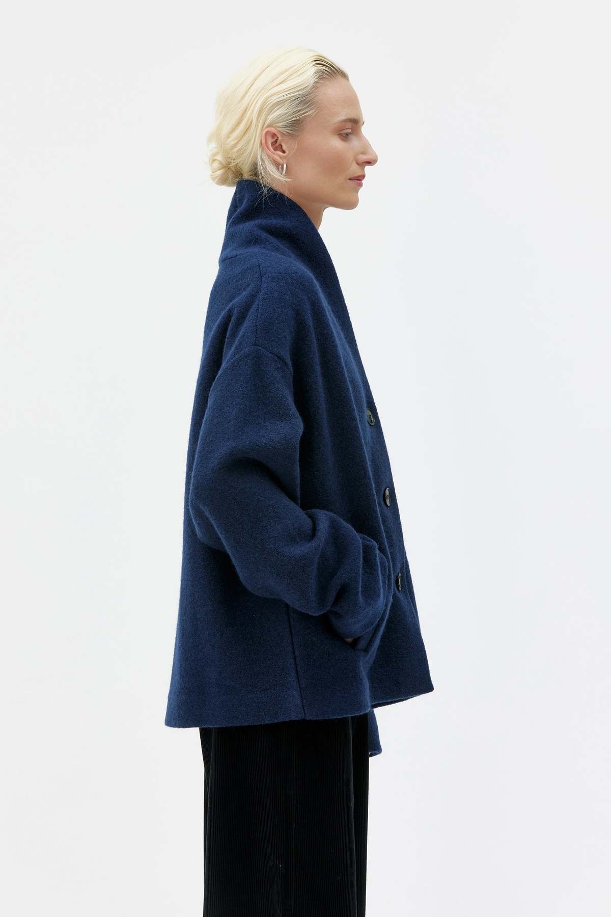 maska.se Hale Boiled Wool Jacket - Image 4 of 4