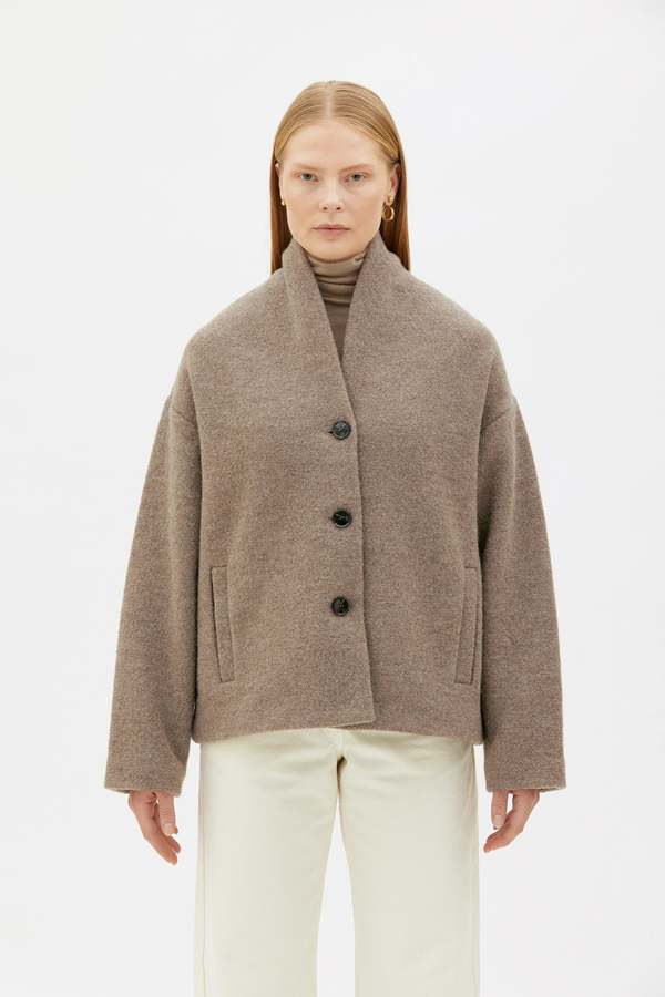 maska.se Hale Boiled Wool Jacket