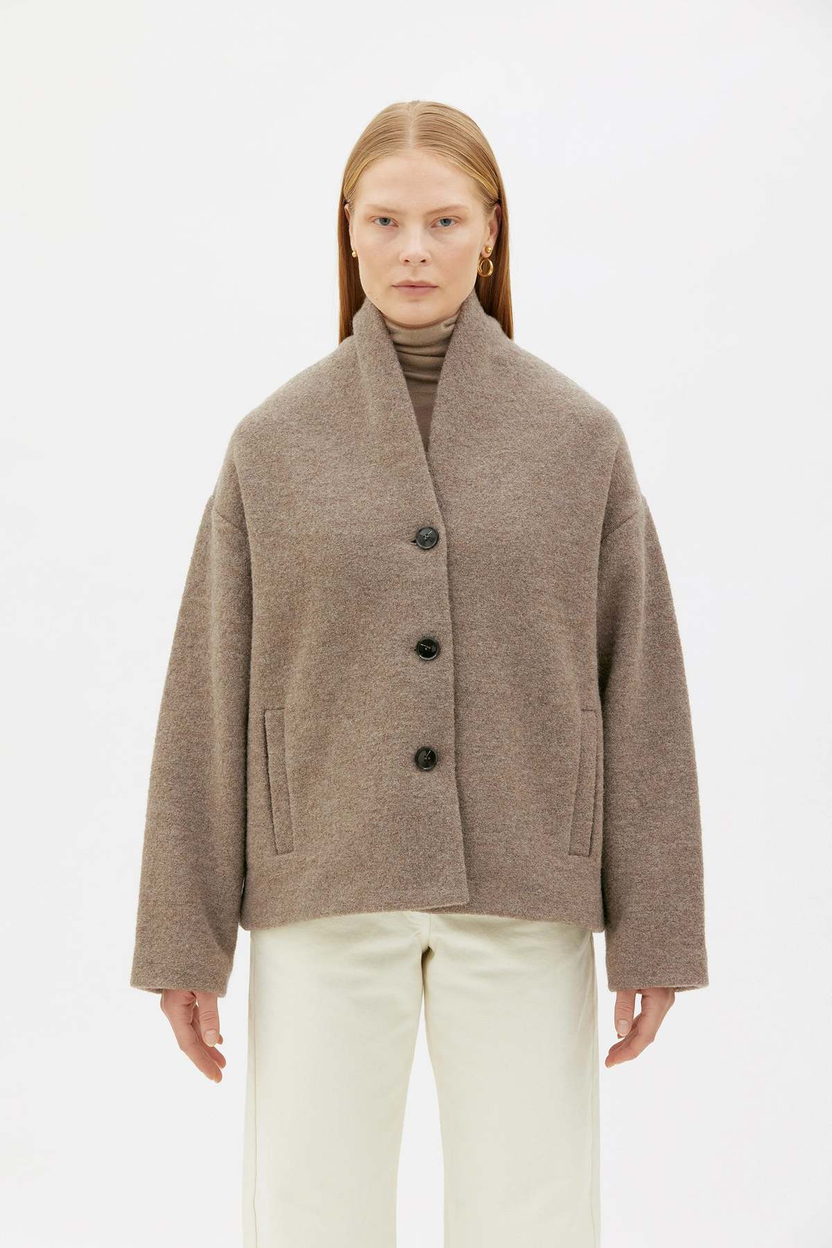 maska.se Hale Boiled Wool Jacket - Image 3 of 3
