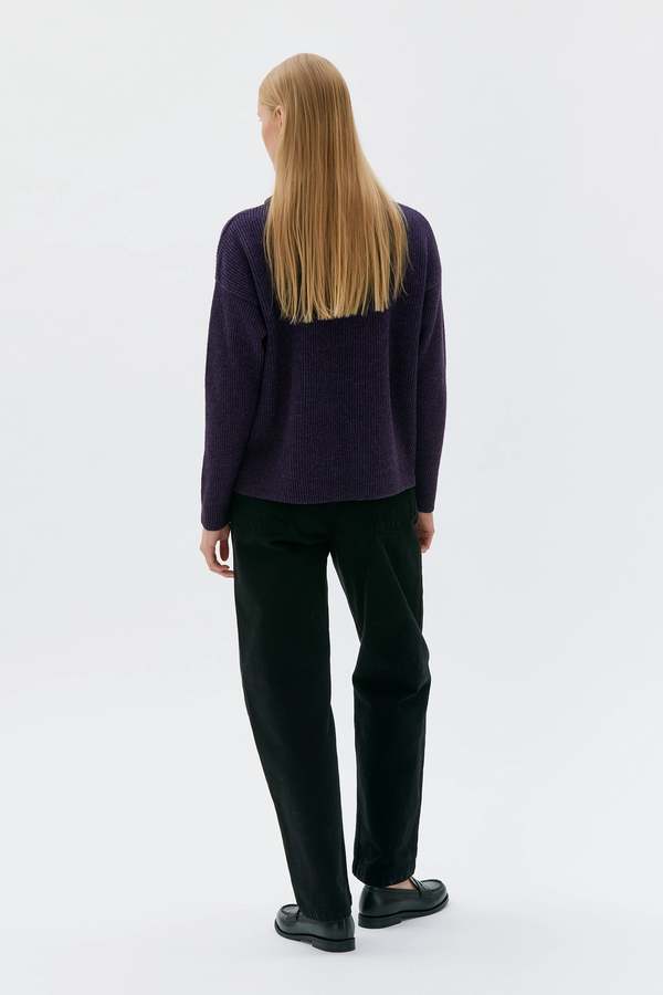 maska.se Helga Lambswool Sweater With Pockets Sweater