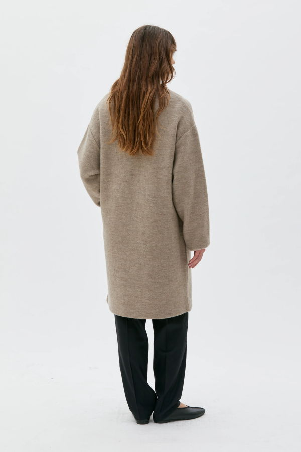 maska.se Hope Boiled Wool Coat