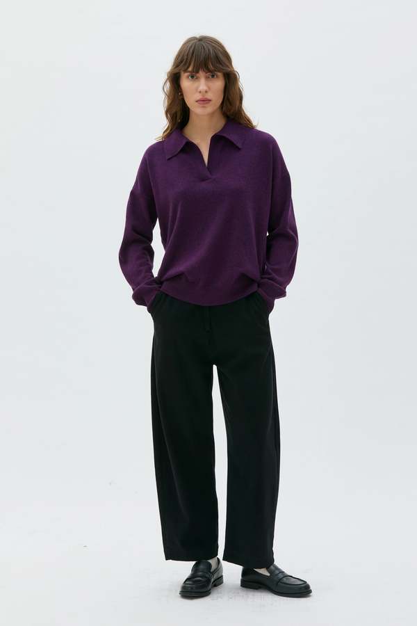 maska.se Inga Wool Polo Sweater maska.se Inga Wool Polo Sweater