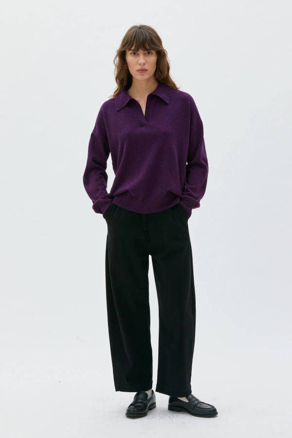 maska.se Inga Wool Polo Sweater