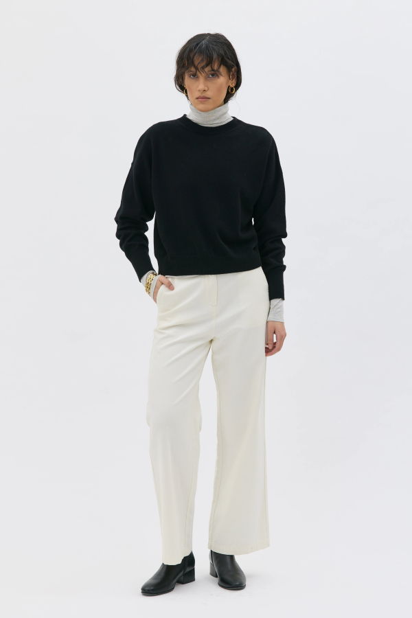 maska.se Ior Cashmere Wool Sweater - Black