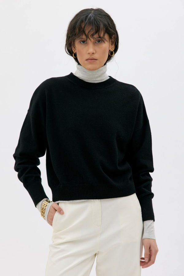 maska.se Ior Cashmere Wool Sweater - Black