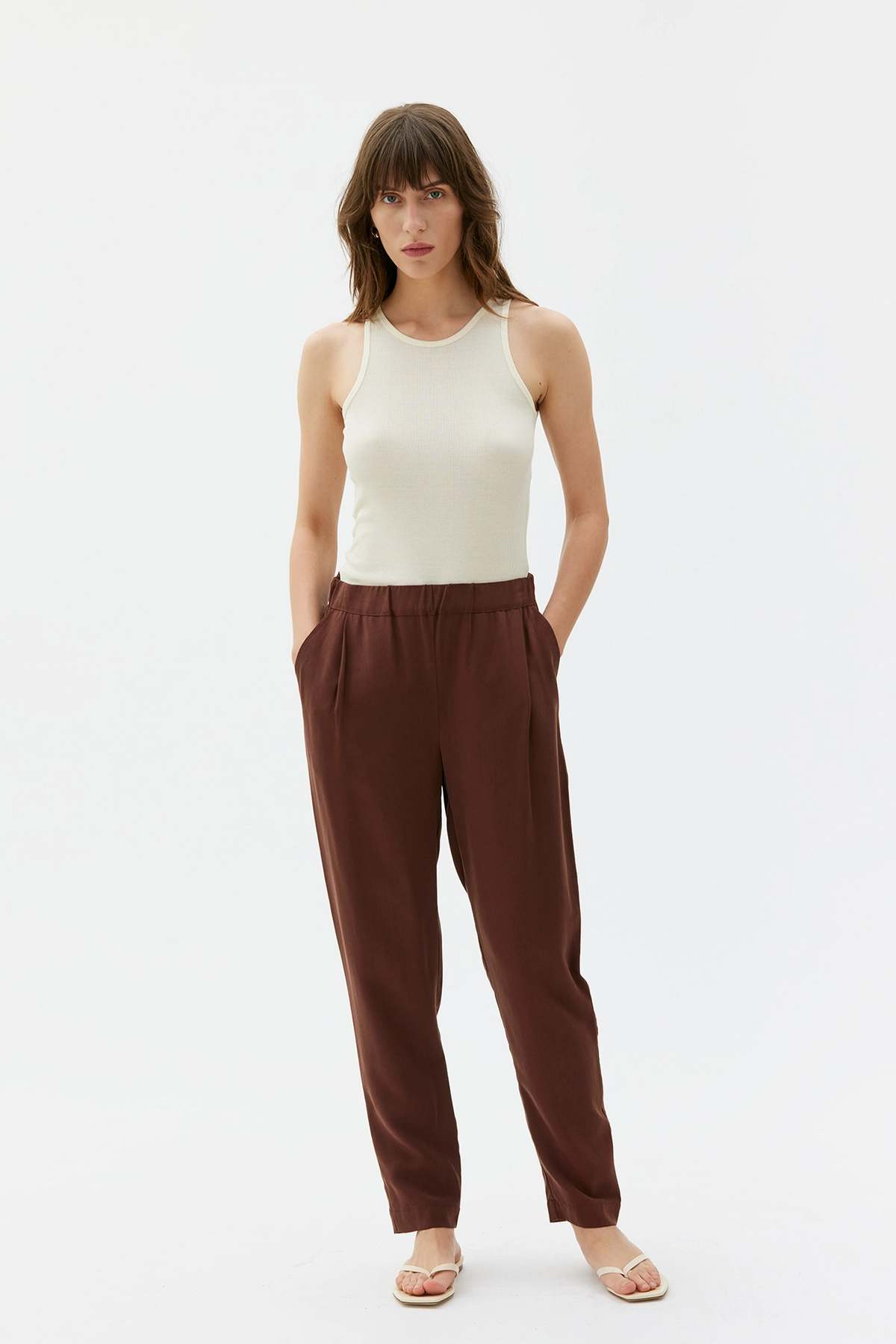maska.se Jira Tencel Trousers - Image 1 of 3
