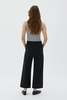 maska.se Laila Recycled Cotton Trousers - Black - Thumbnail 2