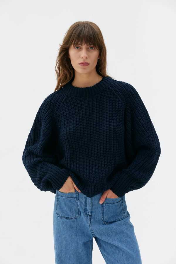 maska.se Lark Chunky Organic Cotton Sweater