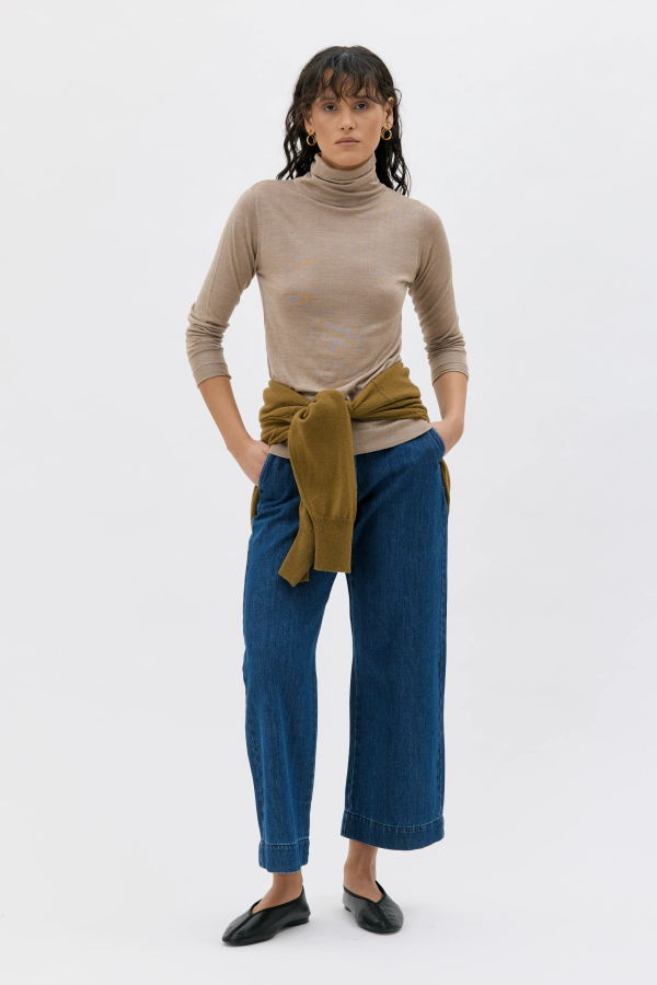 maska.se Loka Silk Cashmere Roll Neck Sweater