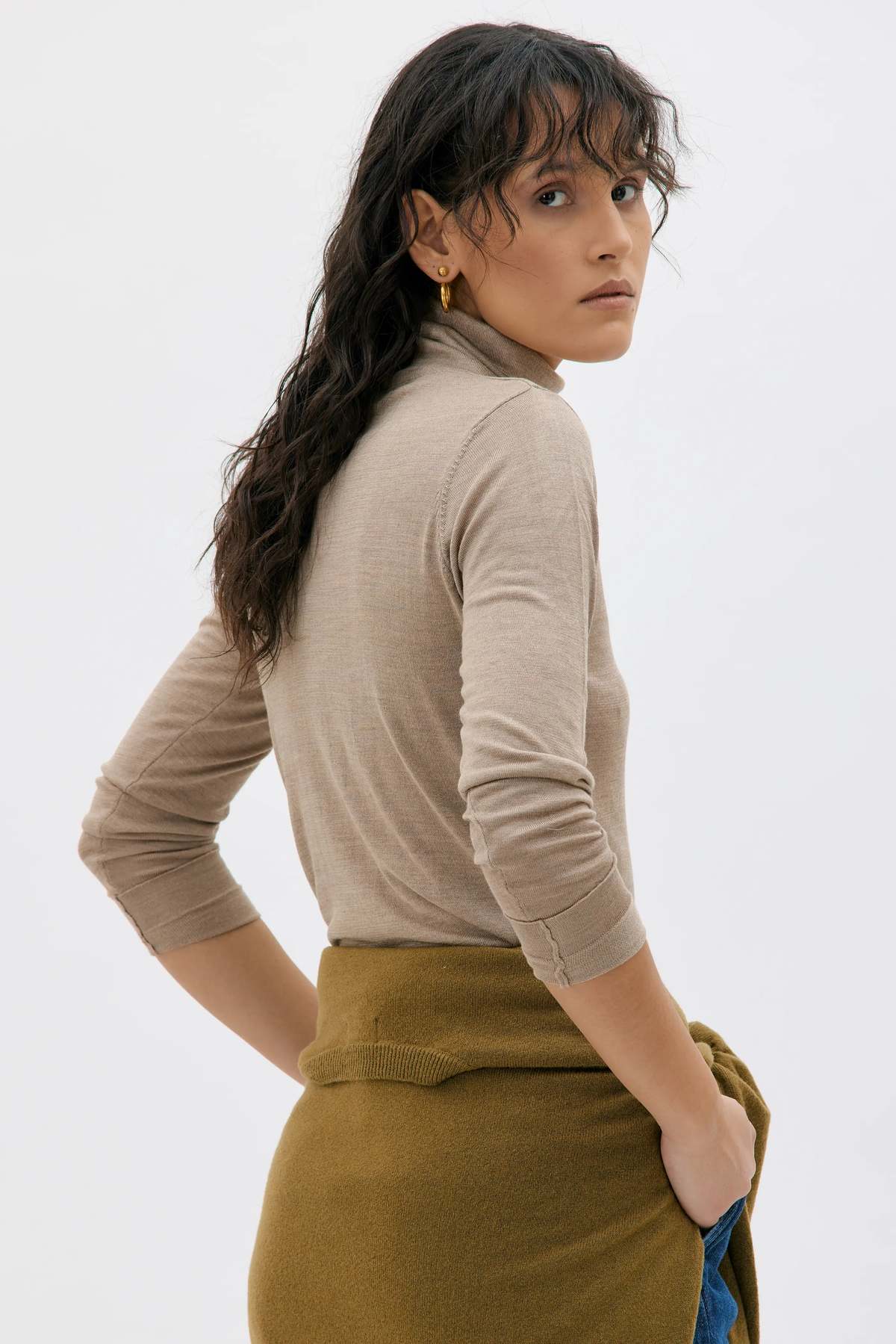 maska.se Loka Silk Cashmere Roll Neck Sweater - Image 3 of 4