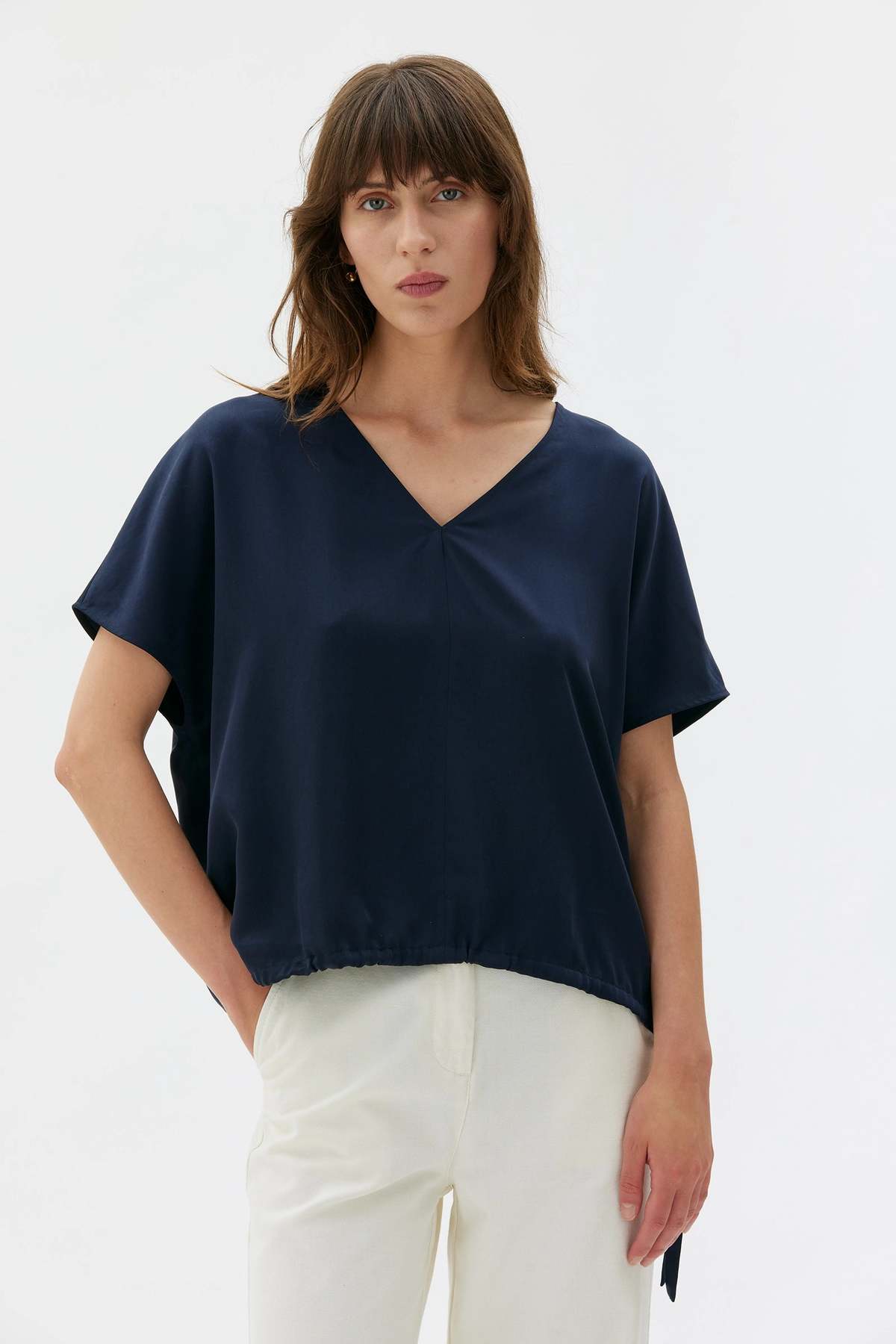 maska.se Mare Satin Tencel Top - Image 2 of 4