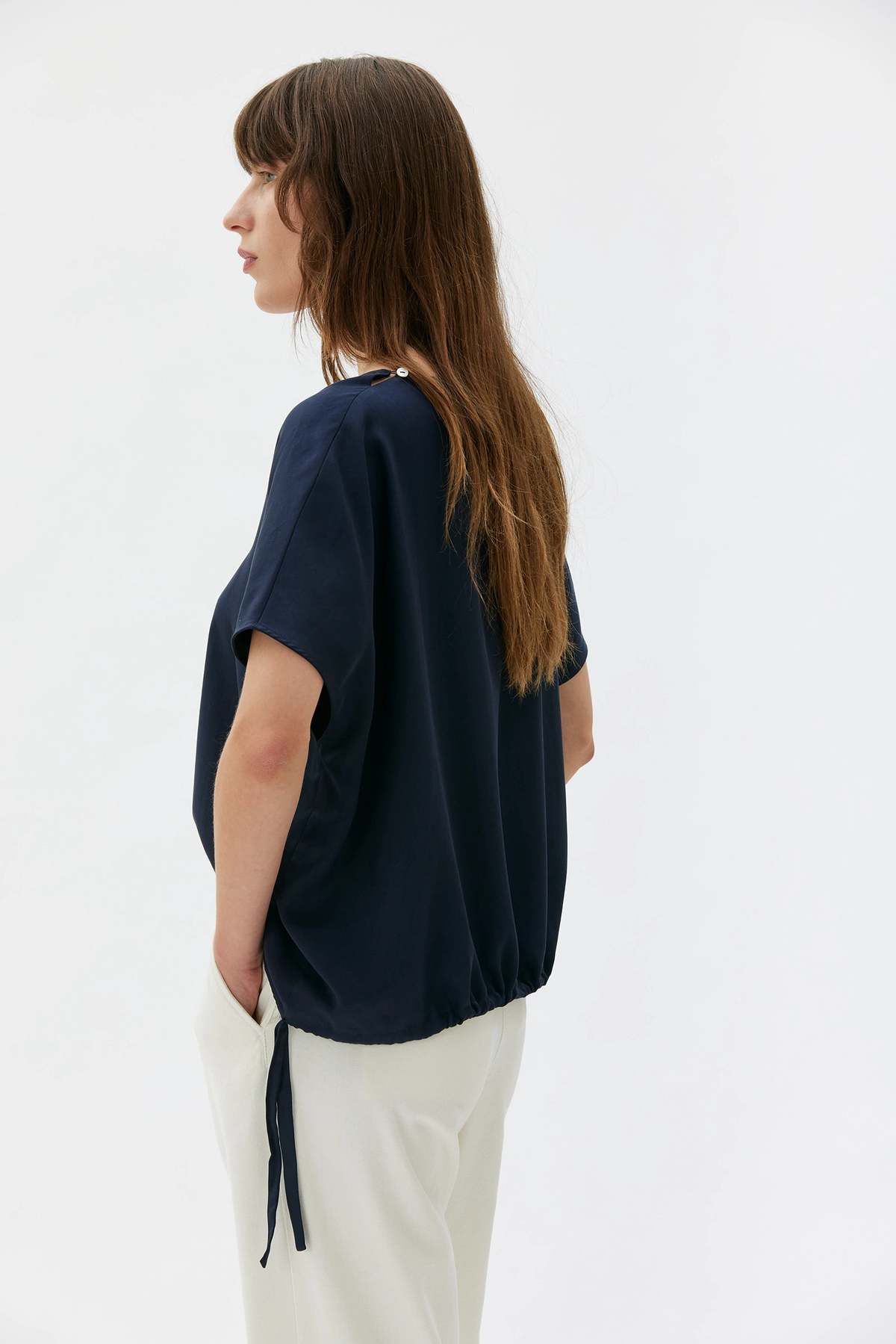 maska.se Mare Satin Tencel Top - Image 3 of 4