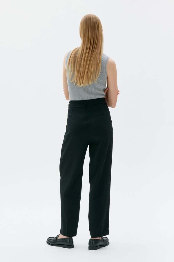 Maska Mimi Tailored Wool Trousers - Black