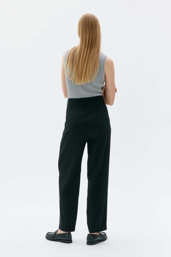 Maska Mimi Tailored Wool Trousers - Black