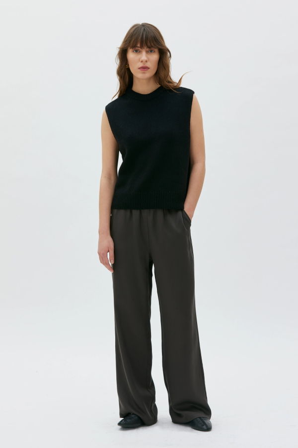 maska.se Nera Wool Cashmere Vest - Black