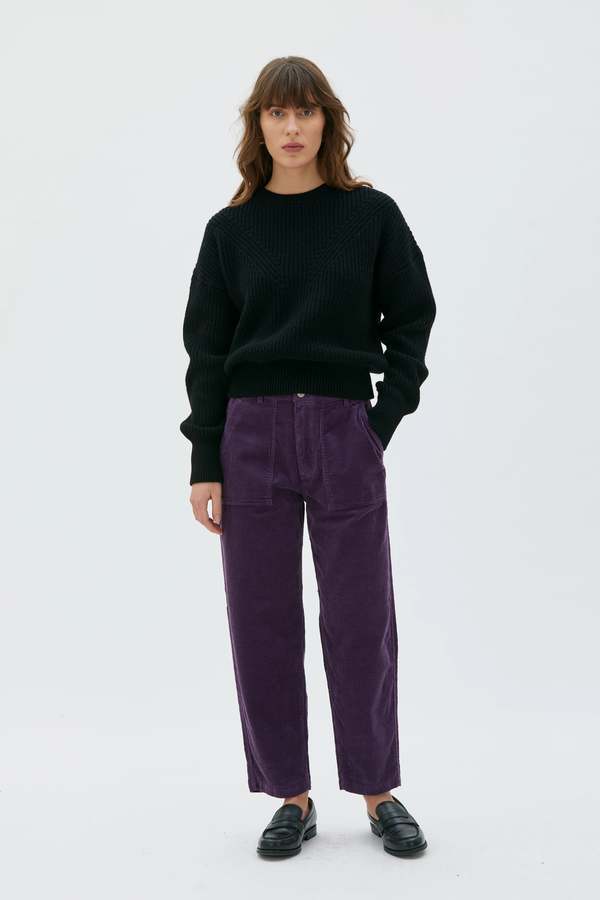maska.se Ruth Barrel Leg Organic Cotton Corduroy Trousers maska.se Ruth Barrel Leg Organic Cotton Corduroy Trousers